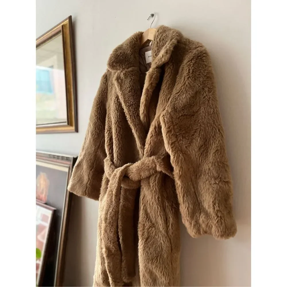 Aritzia Babaton Oren Teddy Trench Coat - Picture 2 of 7